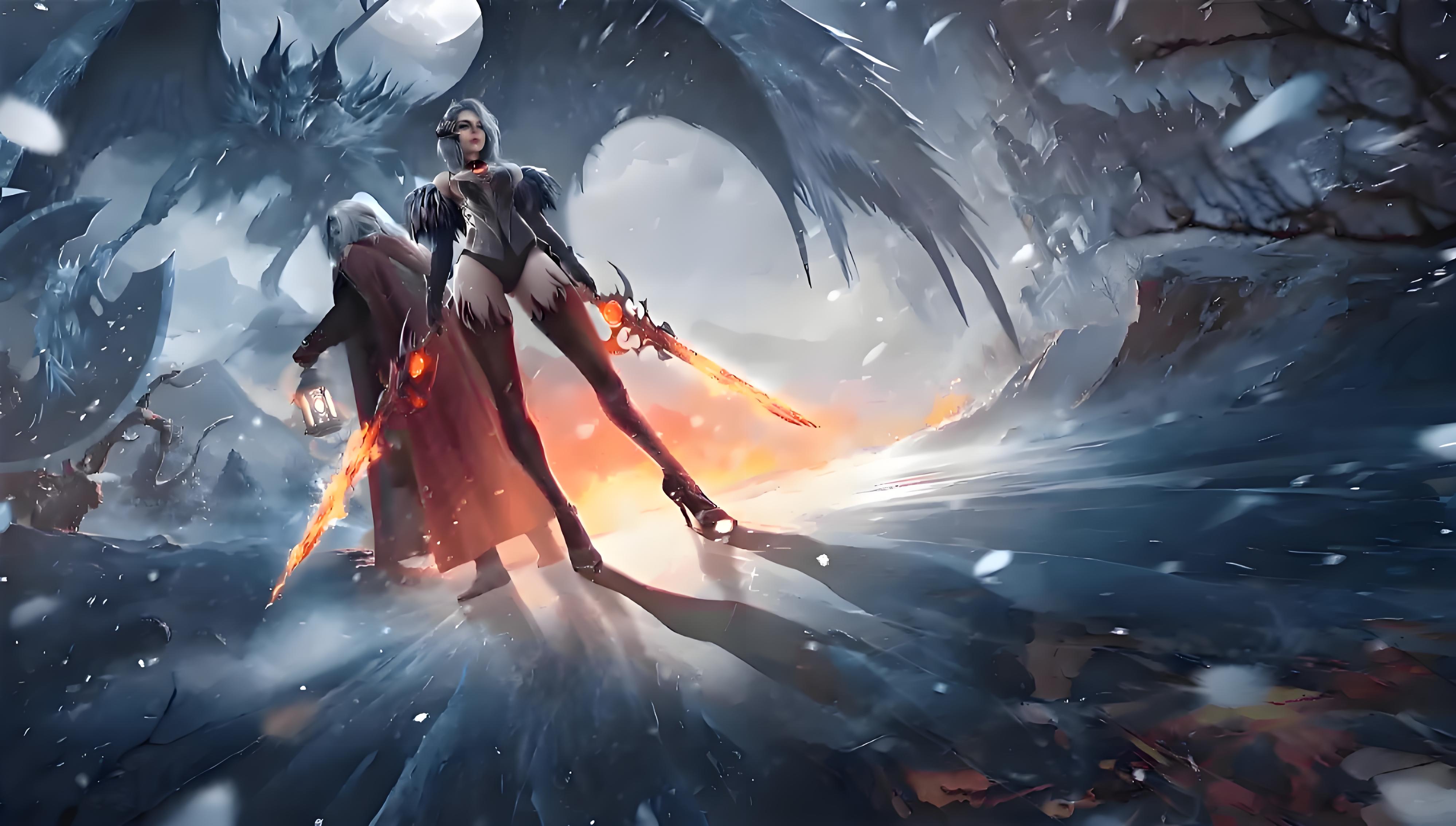 《冰雪传奇点卡版》手游：一笺点卡承旧忆，千重冰岭启新篇(图1)